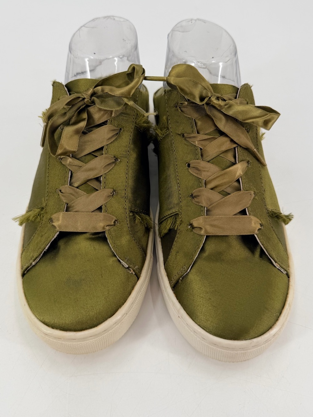 Free People Green Naples Slip On Sneaker 39 FLAWS - Picture 3 of 9